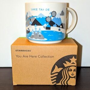 Starbucks You Are Here Collection NIB Mug Lake Tahoe